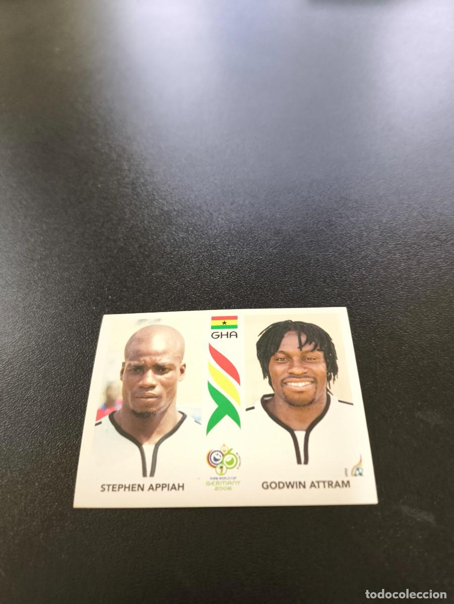 Cromos de F&uacute;tbol: 316 Stephen Appiah/Godwin Attram GHANA SIN PEGAR PANINI FIFA WORLD CUP MUNDIAL ALEMANIA 2006