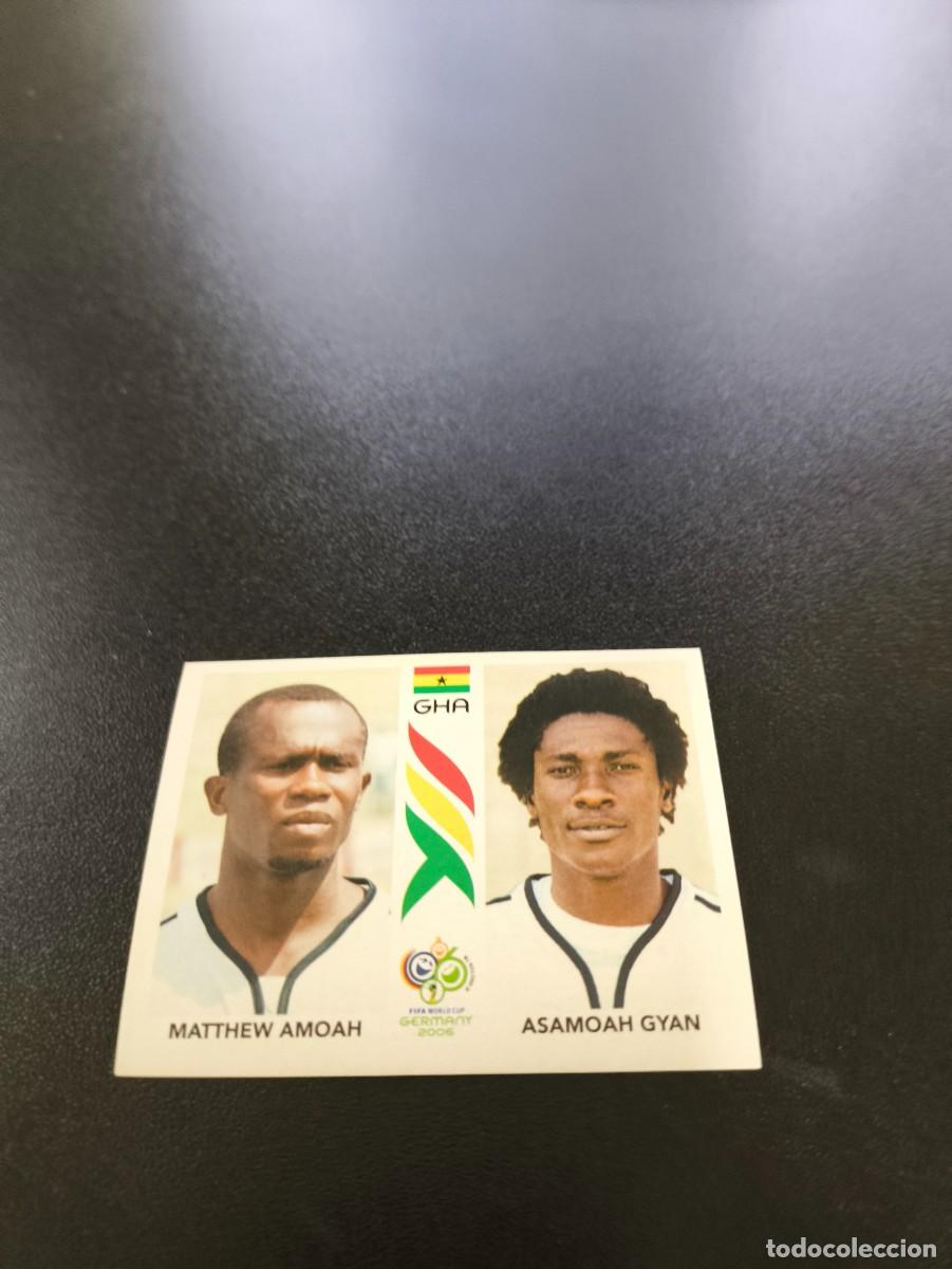 Cromos de F&uacute;tbol: 319 Matthew Amoah/Asamoah Gyan GHANA SIN PEGAR PANINI FIFA WORLD CUP MUNDIAL ALEMANIA 2006