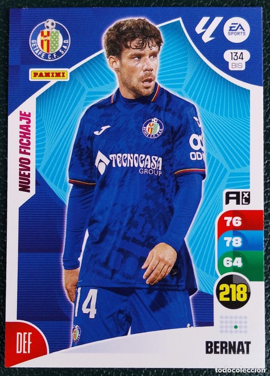 Figurine di Calcio: 134 BIS BERNAT GETAFE CF NUEVO FICHAJE FICHAS ALBUM ADRENALYN XL 2024 2025 24 25
