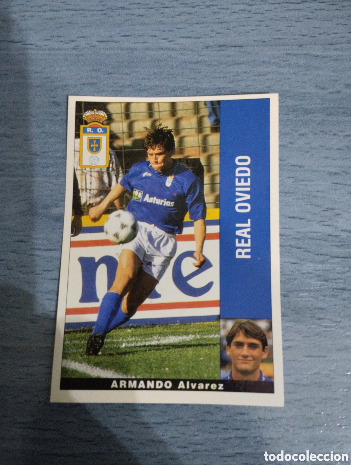 Cromos de F&uacute;tbol: Cromo Panini liga 95 96 armando Oviedo sin pegar