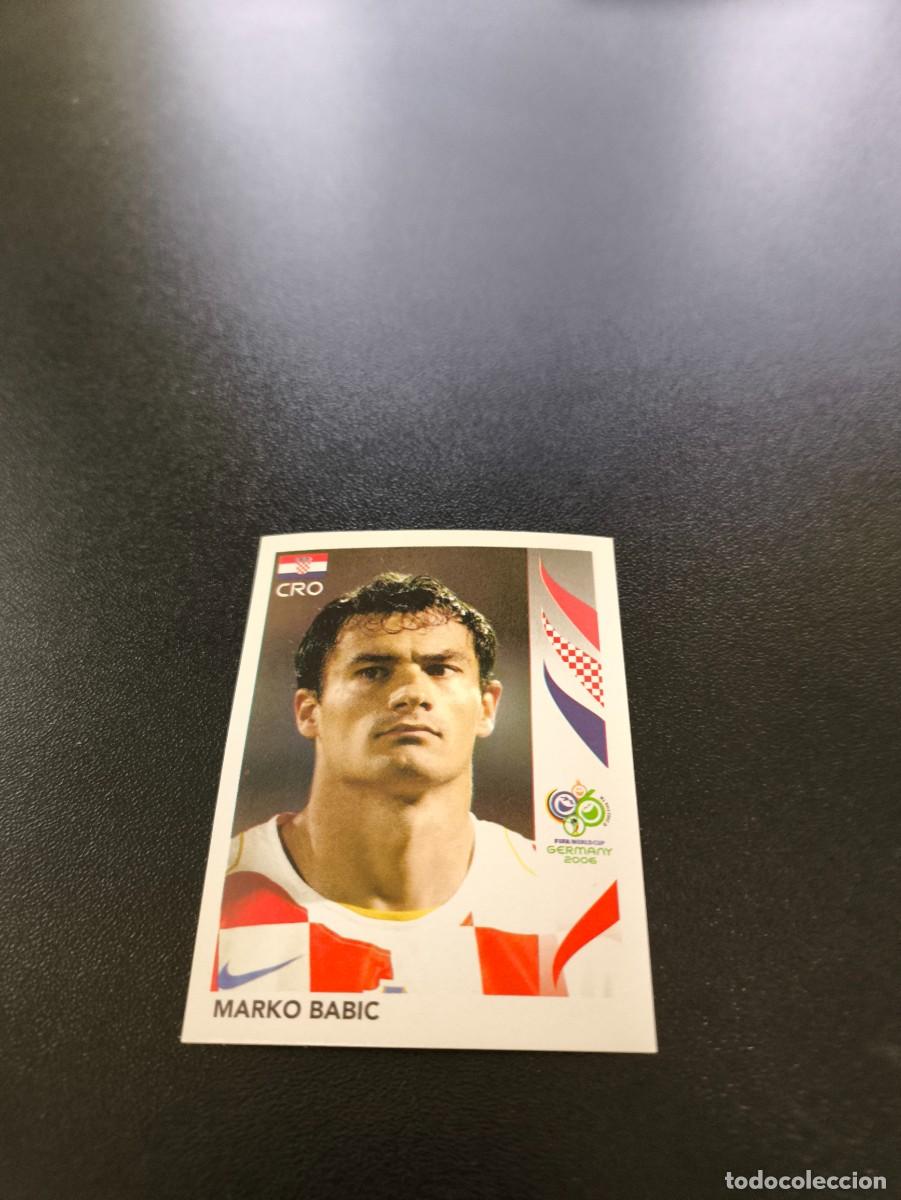 Cromos de F&uacute;tbol: 405 Marko Babic CROACIA CROATIA SIN PEGAR PANINI FIFA WORLD CUP MUNDIAL ALEMANIA 2006