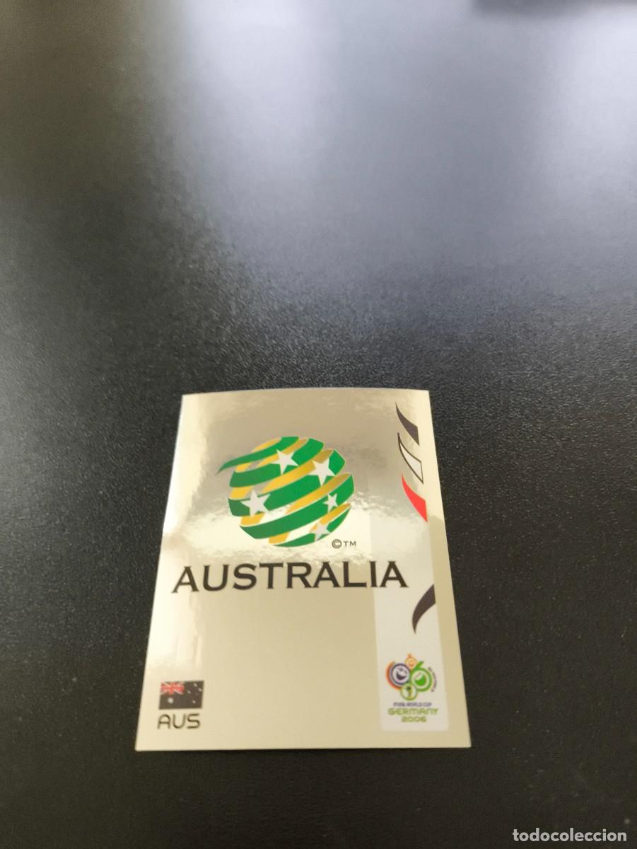Cromos de F&uacute;tbol: 417 EMBLEMA ESCUDO AUSTRALIA SIN PEGAR PANINI FIFA WORLD CUP MUNDIAL ALEMANIA 2006