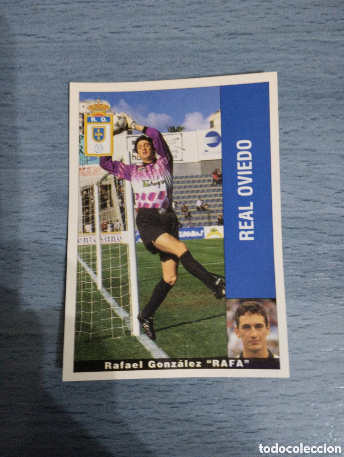 Cromos de F&uacute;tbol: Cromo Panini liga 95 96 rafa Oviedo sin pegar