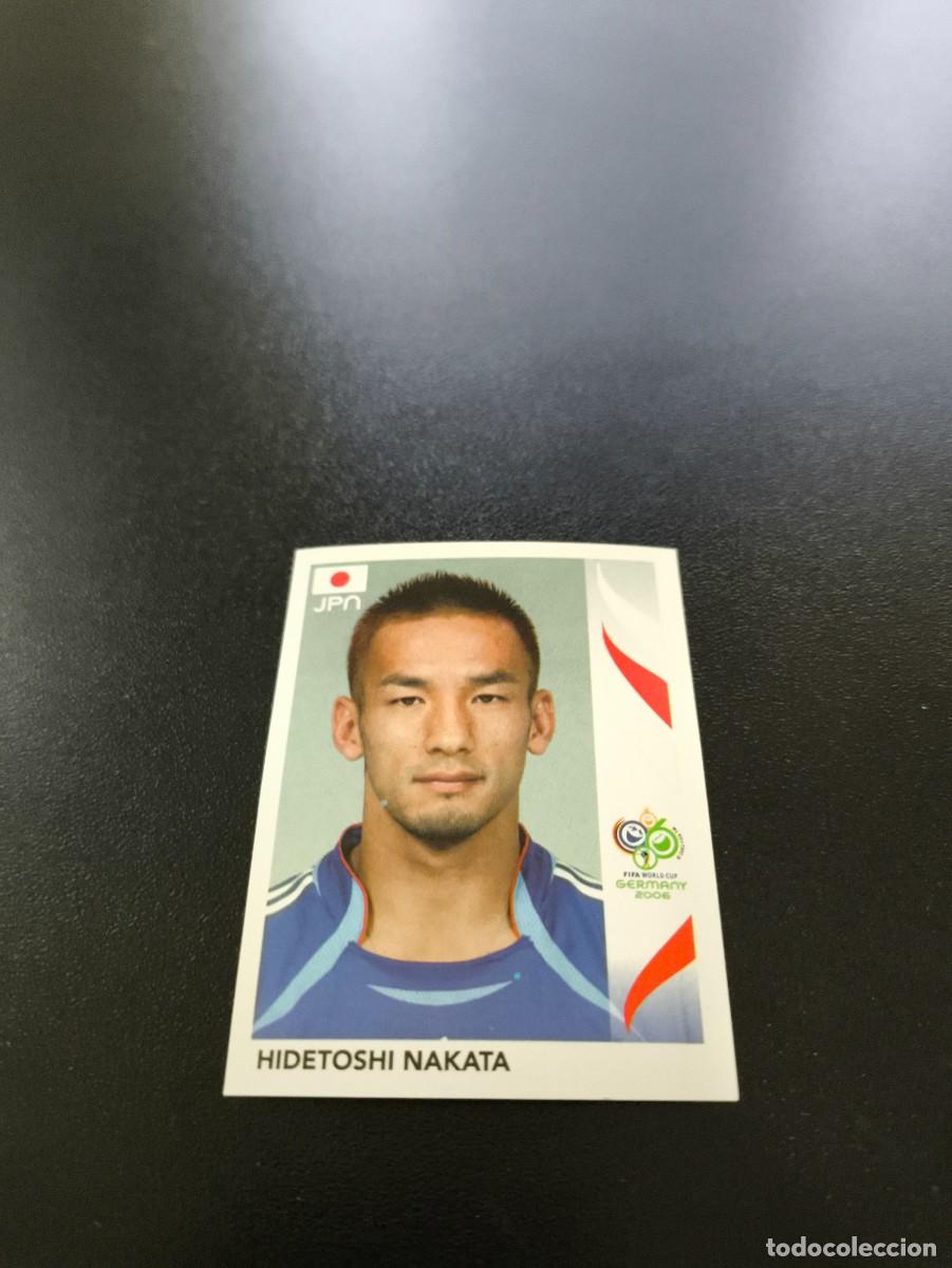 Cromos de F&uacute;tbol: 447 Hidetoshi Nakata JAPON JAPAN SIN PEGAR PANINI FIFA WORLD CUP MUNDIAL ALEMANIA 2006