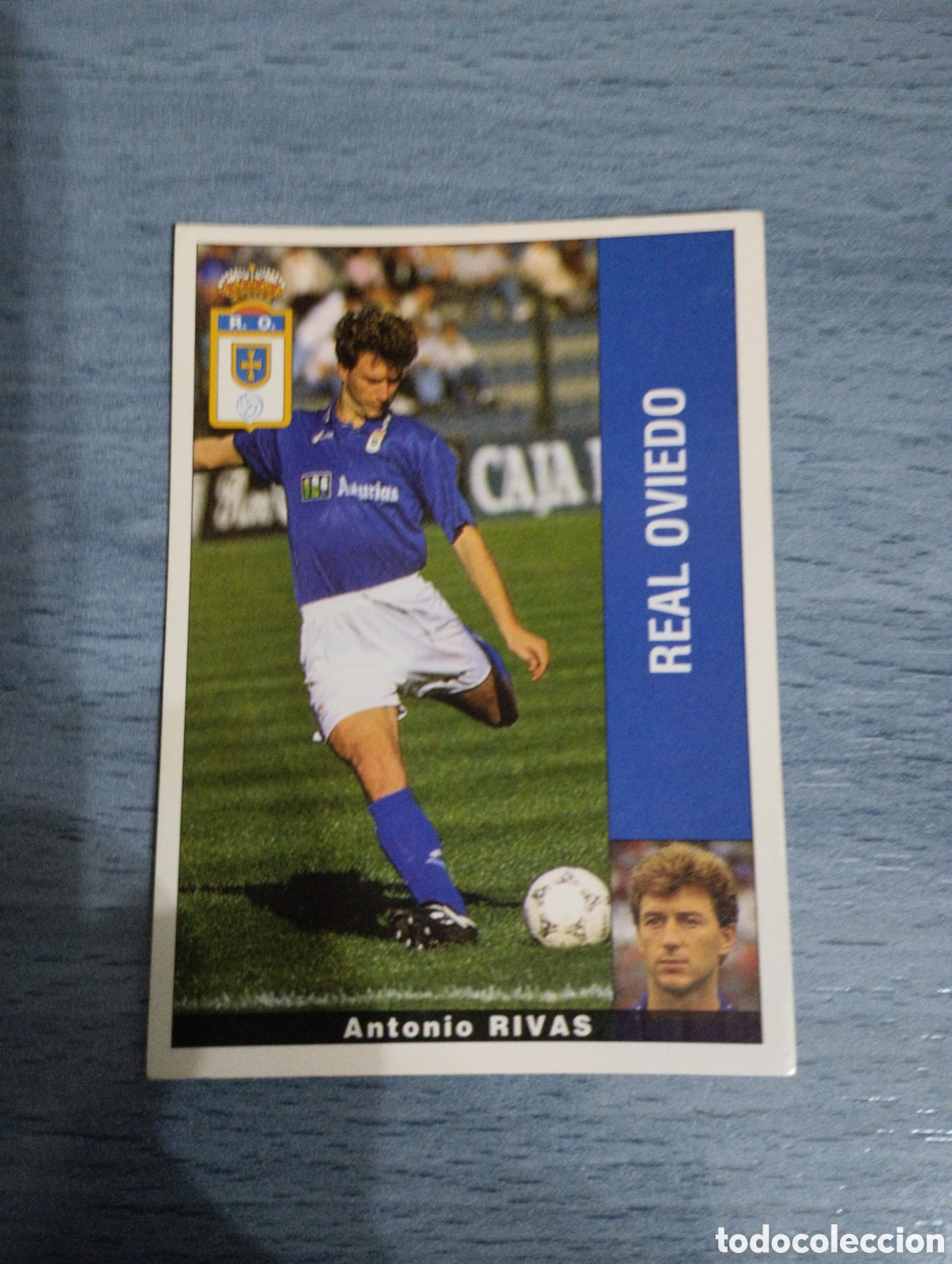 Cromos de F&uacute;tbol: Cromo Panini liga 95 96 Rivas Oviedo sin pegar