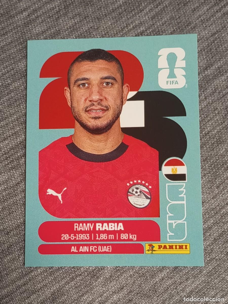 Cromos de F&uacute;tbol: RABIA EGY 7 STICKER MUNDIAL 2026 PANINI FIFA WORLD CUP NUEVO