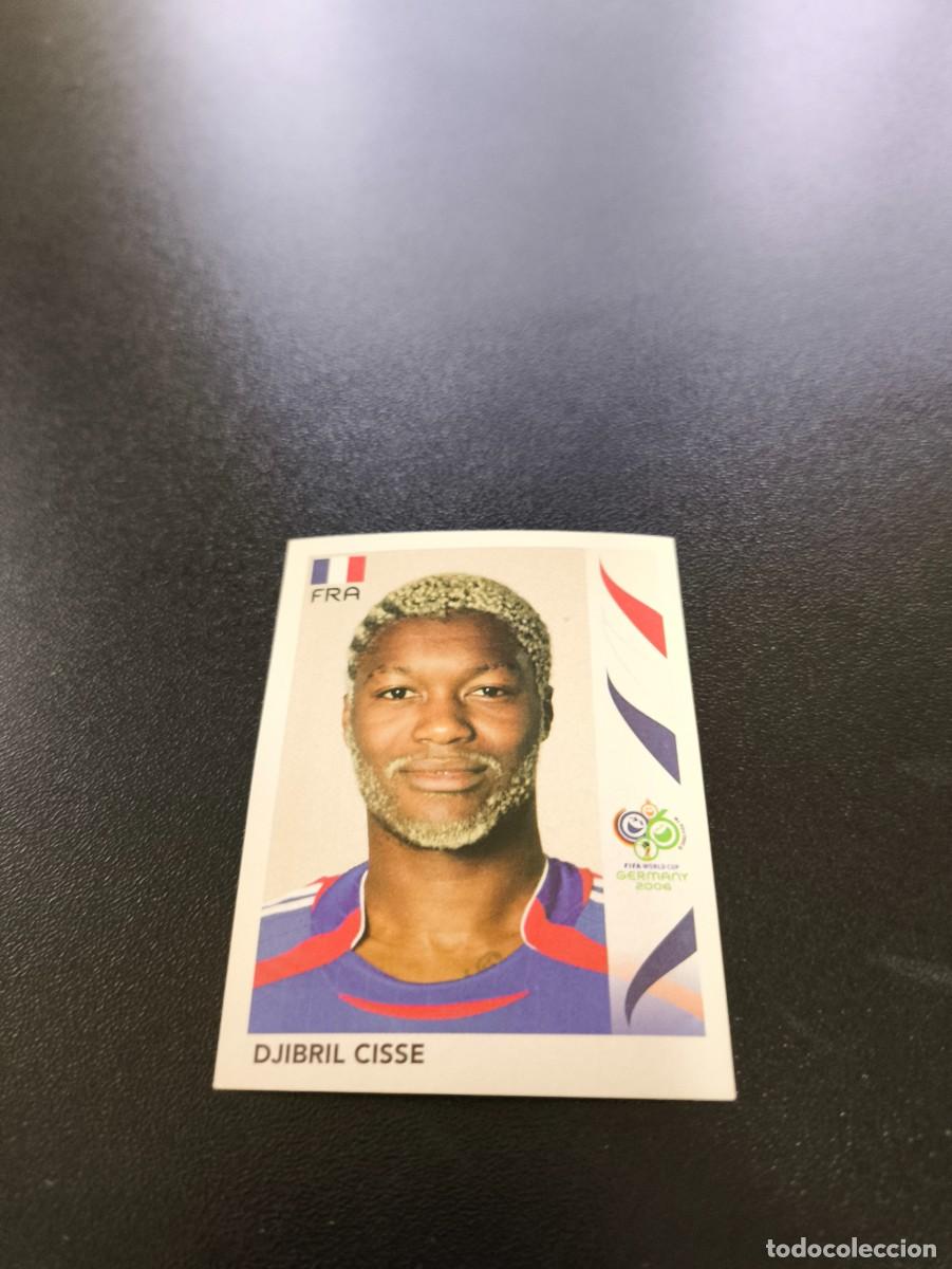 Cromos de F&uacute;tbol: 468 Djibril Cisse FRANCIA FRANCE SIN PEGAR PANINI FIFA WORLD CUP MUNDIAL ALEMANIA 2006