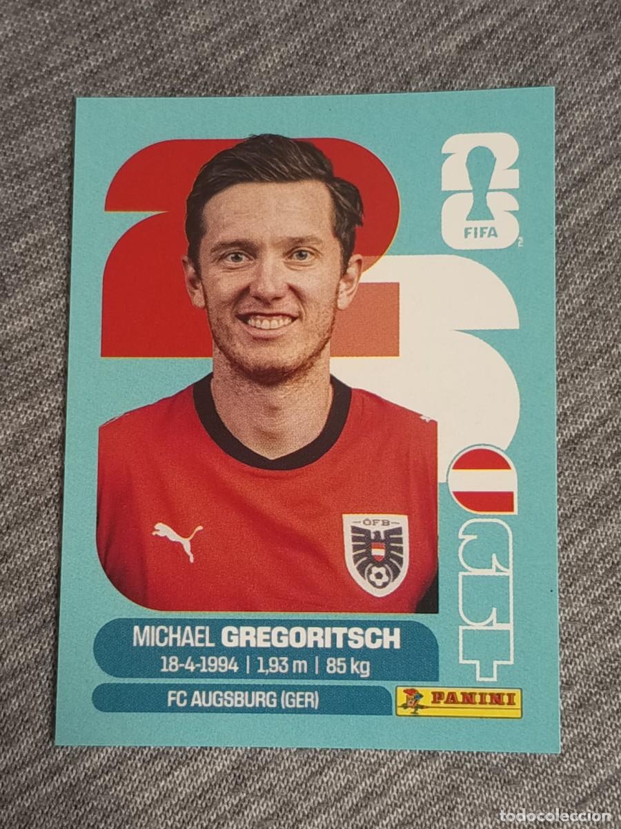 Cromos de F&uacute;tbol: GREGORITSCH AUT 19 STICKER MUNDIAL 2026 PANINI FIFA WORLD CUP NUEVO
