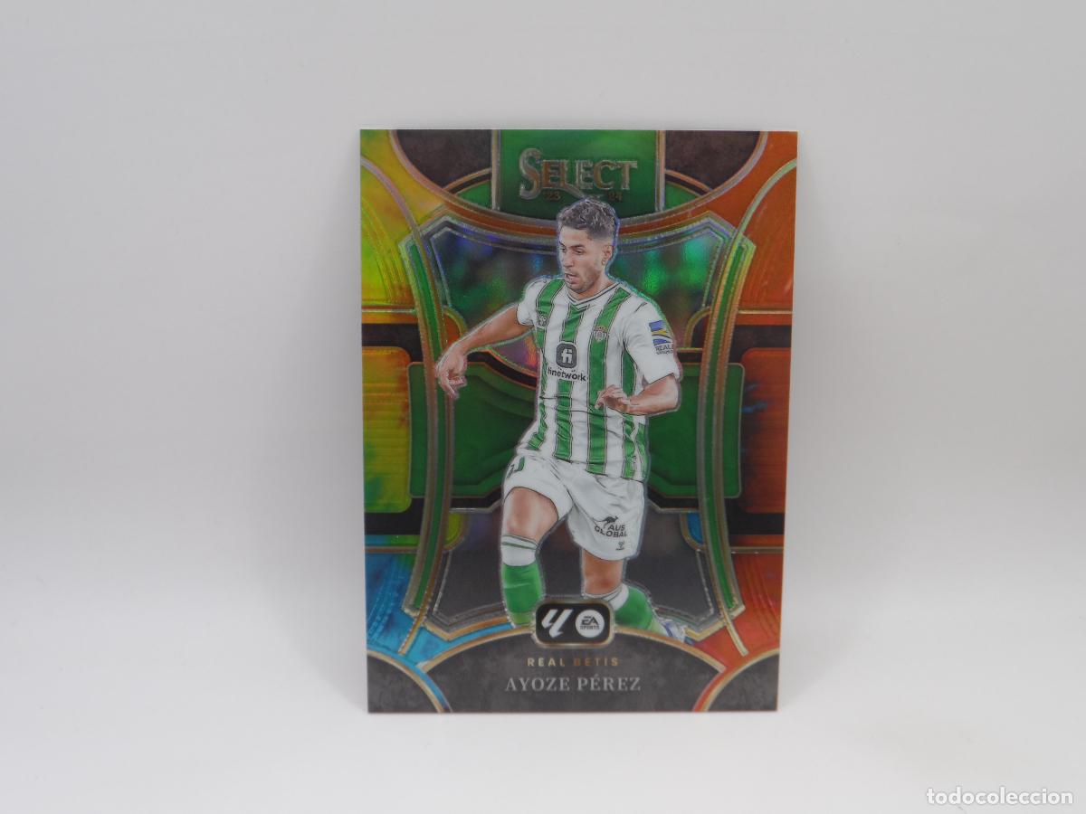 Fu&szlig;ball-Sticker: 165 AYOZE PEREZ NUMERADA /30 TYE-DIE BETIS PANINI SELECT LIGA 2023 2024 23 24 PRIZM