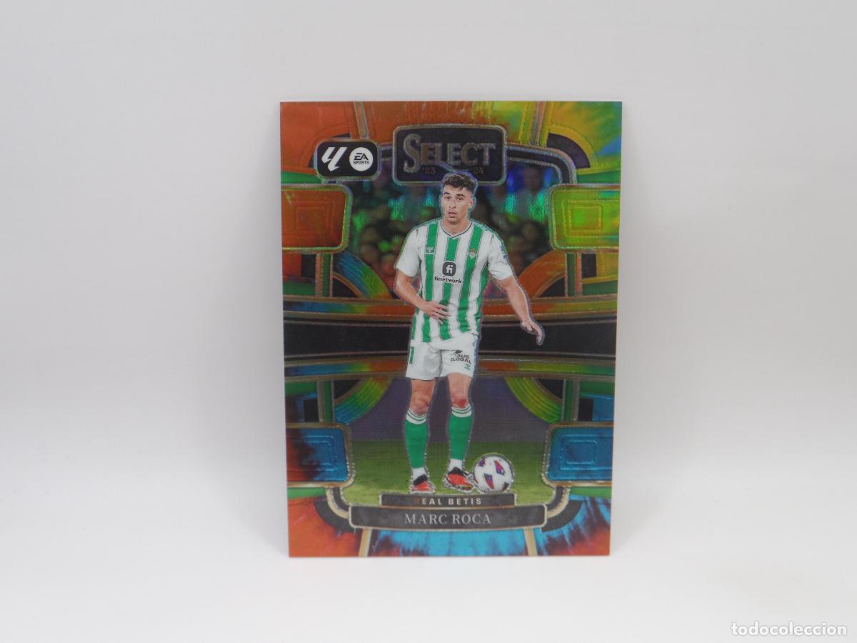 Fu&szlig;ball-Sticker: 61 MARC ROCA NUMERADA /30 TYE-DIE BETIS PANINI SELECT LIGA 2023 2024 23 24 PRIZM