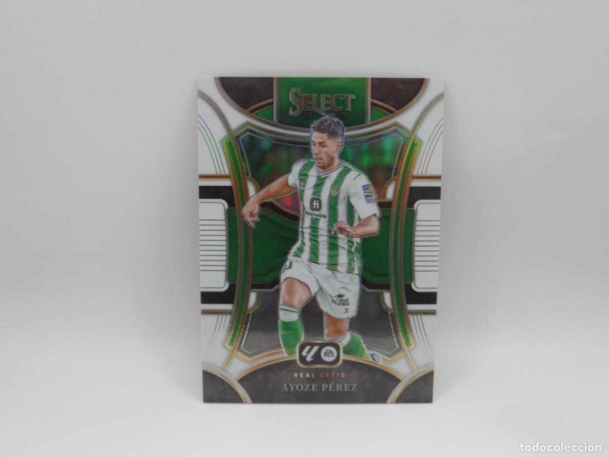 Cromos de F&uacute;tbol: 165 AYOZE PEREZ NUMERADA /20 WHITE BETIS PANINI SELECT LIGA 2023 2024 23 24 PRIZM