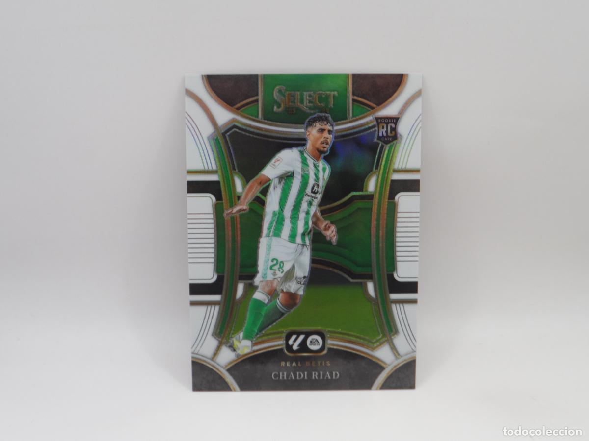 Cromos de F&uacute;tbol: 166 CHADI RIAD ROOKIE NUMERADA /20 WHITE BETIS PANINI SELECT LIGA 2023 2024 23 24 PRIZM