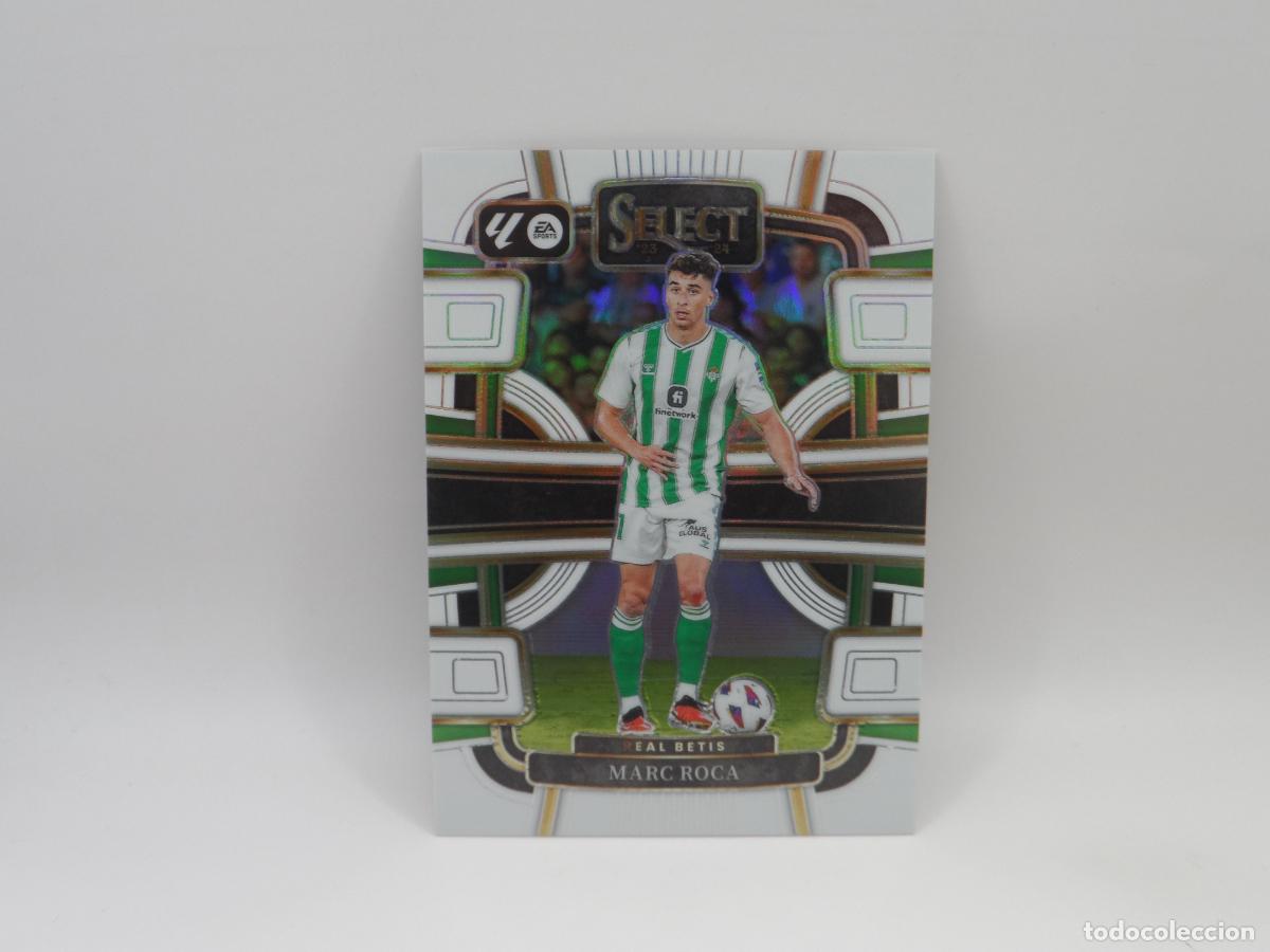 Cromos de F&uacute;tbol: 61 MARC ROCA NUMERADA /20 WHITE BETIS PANINI SELECT LIGA 2023 2024 23 24 PRIZM