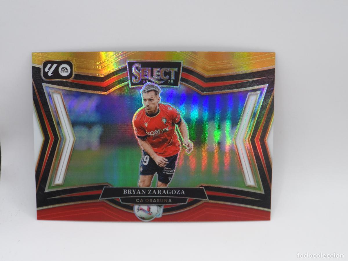 Cromos de F&uacute;tbol: 209 BRYAN ZARAGOZA PARALELA MULTICOLOR OSASUNA PANINI SELECT 2024 2025 24 25 FIELD LEVEL