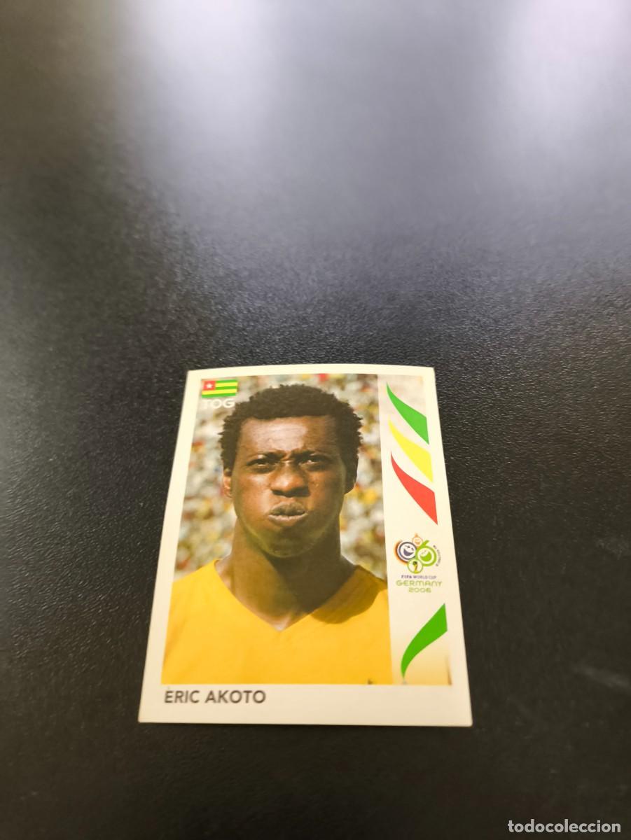 Cromos de F&uacute;tbol: 515 Eric Akoto TOGO SIN PEGAR PANINI FIFA WORLD CUP MUNDIAL ALEMANIA 2006