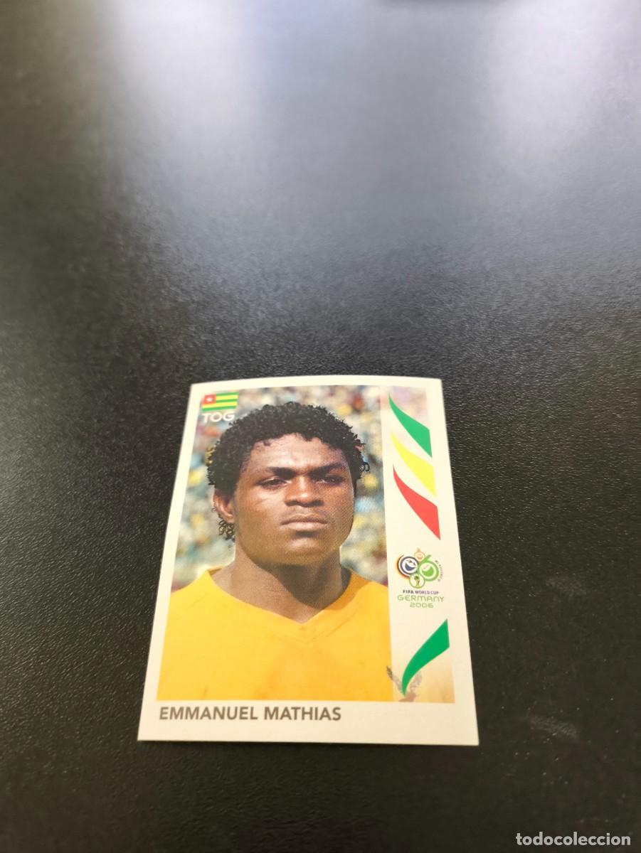 Cromos de F&uacute;tbol: 517 Emmanuel Mathias TOGO SIN PEGAR PANINI FIFA WORLD CUP MUNDIAL ALEMANIA 2006