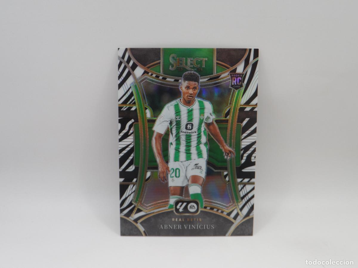 Cromos de F&uacute;tbol: 164 ABNER VINICIUS NUMERADA /25 ZEBRA BETIS PANINI SELECT LIGA 2023 2024 23 24 PRIZM ROOKIE