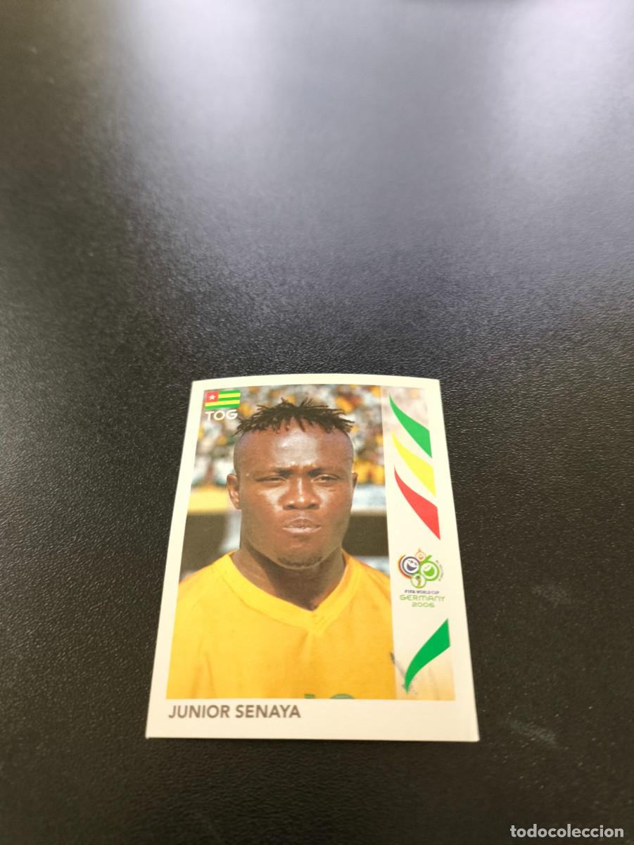 Cromos de F&uacute;tbol: 519 Junior Senaya TOGO SIN PEGAR PANINI FIFA WORLD CUP MUNDIAL ALEMANIA 2006
