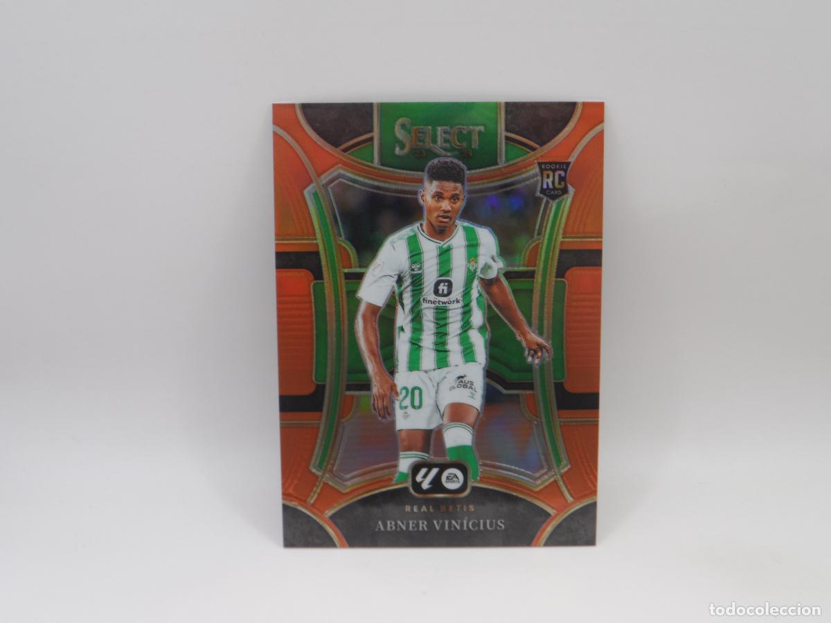 Cromos de F&uacute;tbol: 164 ABNER VINICIUS NUMERADA /49 ORANGE BETIS PANINI SELECT LIGA 2023 2024 23 24 PRIZM ROOKIE