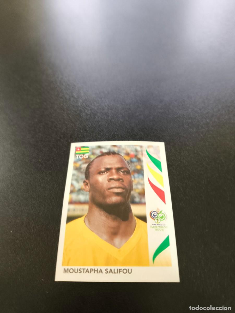 Cromos de F&uacute;tbol: 525 Moustapha Salifou TOGO SIN PEGAR PANINI FIFA WORLD CUP MUNDIAL ALEMANIA 2006
