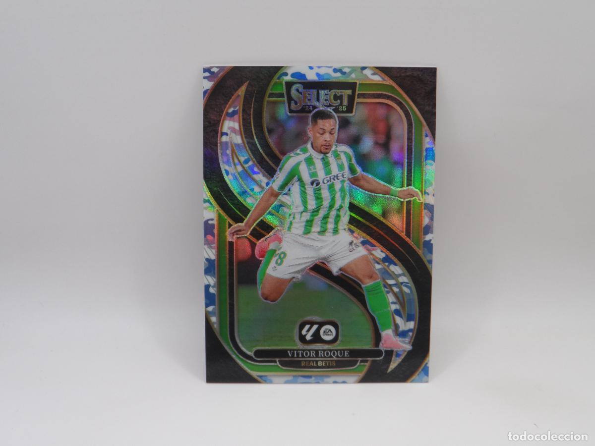 Figurine di Calcio: 131 VITOR ROQUE NUMERADA /30 WINTER CAMO BETIS PANINI SELECT LIGA 2024 2025 24 25