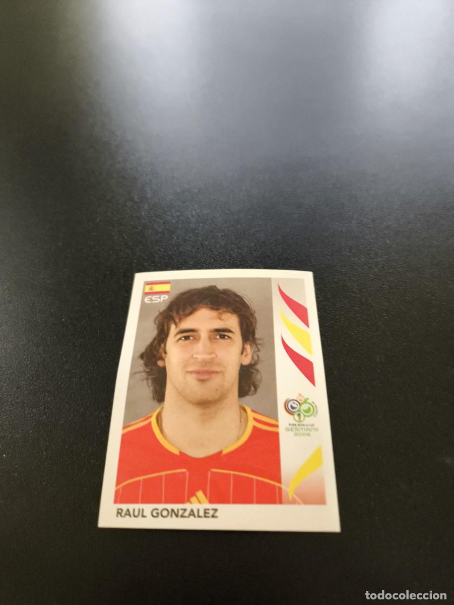 Figurine di Calcio: 545 Raul Gonzalez ESPA&Ntilde;A SPAIN SIN PEGAR PANINI FIFA WORLD CUP MUNDIAL ALEMANIA 2006