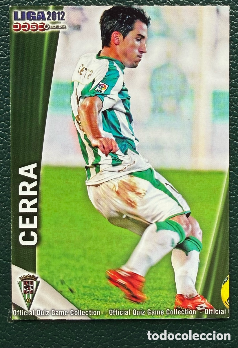 Cartes &agrave; collectionner de Football: 1031 CERRA CORDOBA CF FICHAS ALBUM MUNDICROMO 2011 2012 11 12