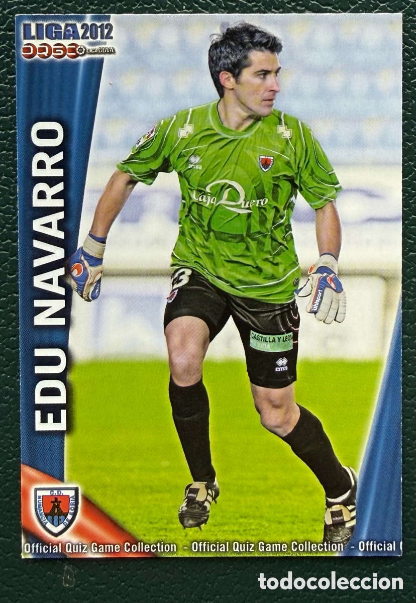Figurine di Calcio: 904 EDU NAVARRO CD NUMANCIA FICHAS ALBUM MUNDICROMO 2011 2012 11 12
