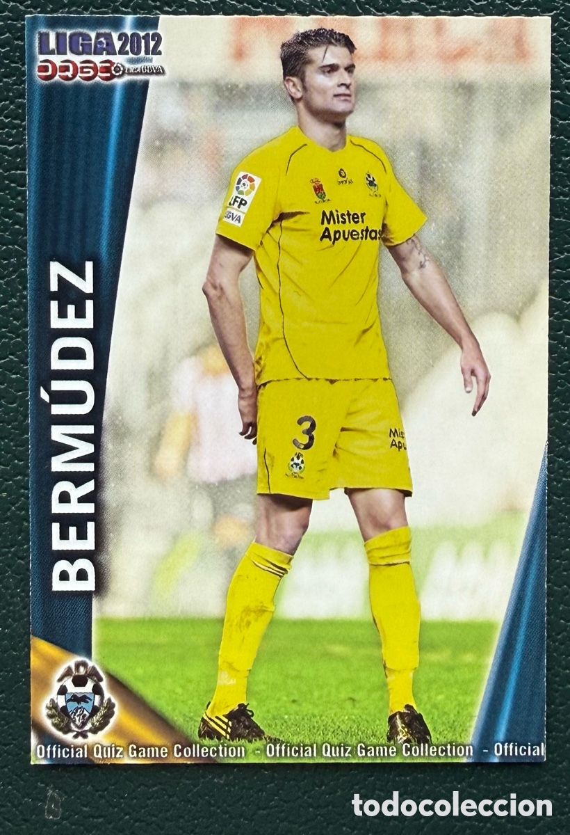 Cartes &agrave; collectionner de Football: 884 BERMUDEZ AD ALCORCON FICHAS ALBUM MUNDICROMO 2011 2012 11 12