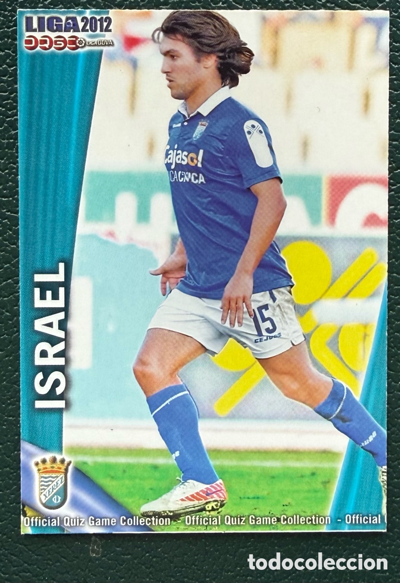 Figurine di Calcio: 867 ISRAEL XEREZ CD FICHAS ALBUM MUNDICROMO 2011 2012 11 12
