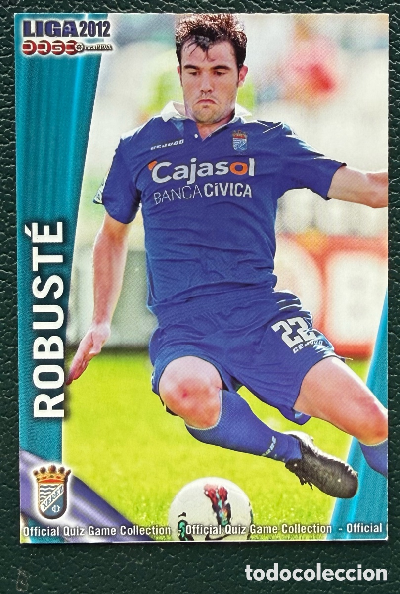Cromos de F&uacute;tbol: 866 ROBUSTE XEREZ CD FICHAS ALBUM MUNDICROMO 2011 2012 11 12