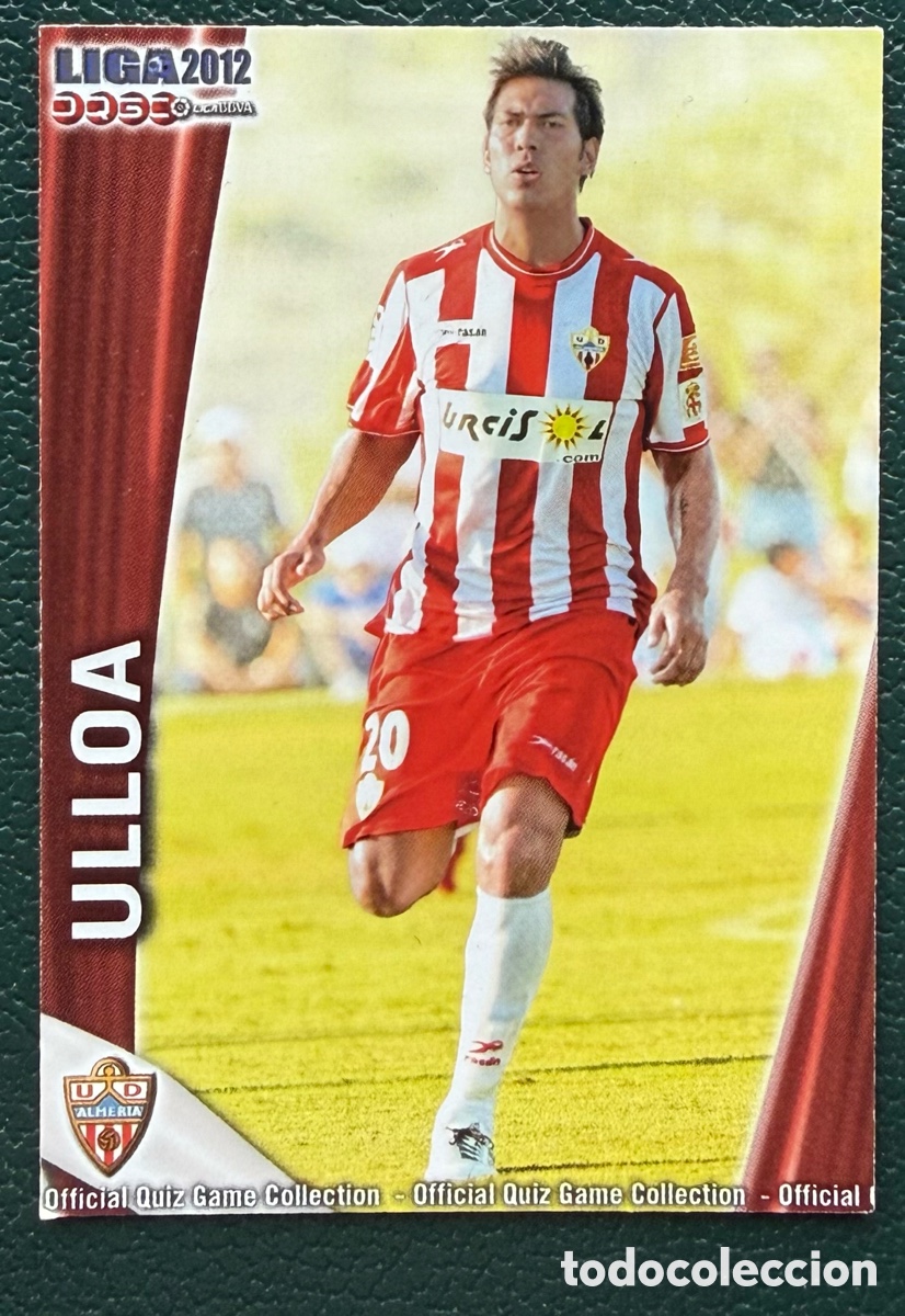 Cartes &agrave; collectionner de Football: 771 ULLOA UD ALMERIA FICHAS ALBUM MUNDICROMO 2011 2012 11 12