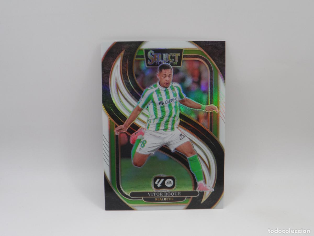 Cromos de Futebol: 131 VITOR ROQUE NUMERADA /20 WHITE BETIS PANINI SELECT LIGA 2024 2025 24 25