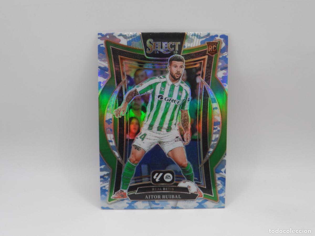Cromos de Futebol: 37 AITOR RUIBAL NUMERADA /30 WINTER CAMO BETIS PANINI SELECT 2024-25 PRIZM ROOKIE