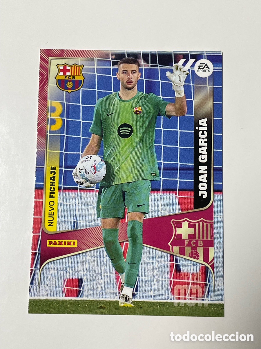 Cromos de Futebol: Joan Garc&iacute;a F. C. Barcelona Panini Megacracks 2025/26 #450 Nuevo fichaje.