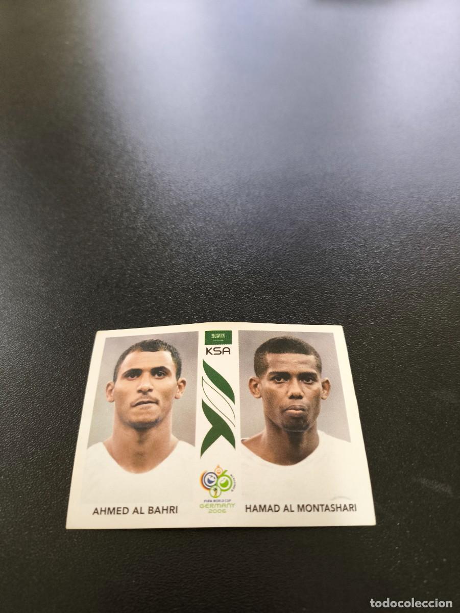 Cromos de F&uacute;tbol: 590 Al Bahri/Al Montashari ARABIA SAUDI SIN PEGAR PANINI FIFA WORLD CUP MUNDIAL ALEMANIA 2006
