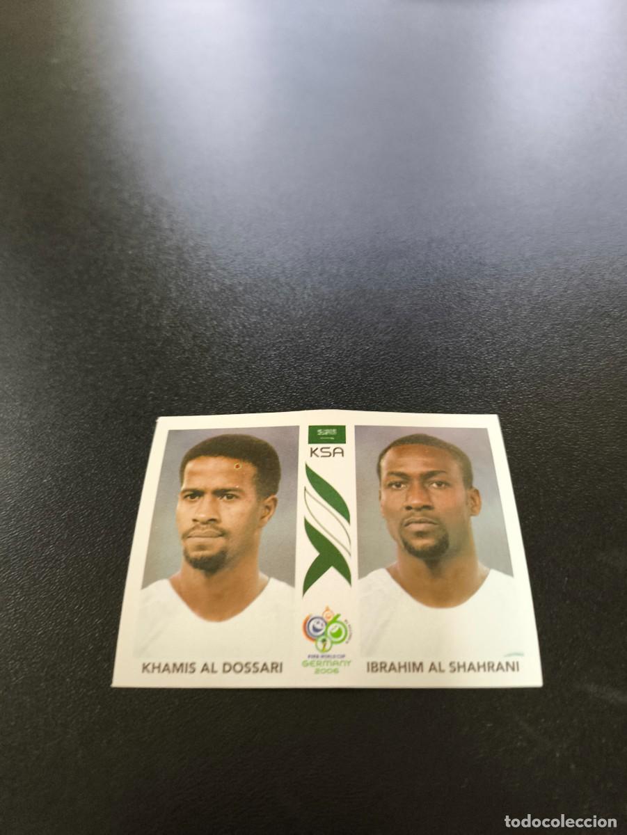 Cromos de F&uacute;tbol: 592 Al Dossari/Al Shahrani ARABIA SAUDI SIN PEGAR PANINI FIFA WORLD CUP MUNDIAL ALEMANIA 2006