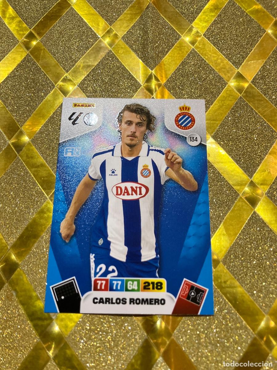 Cromos de F&uacute;tbol: CROMO DE FUTBOL NUMERO 134 CARLOS ROMERO ESPANYOL ESPA&Ntilde;OL ADRENALYN XL 2025 2026 PANINI !