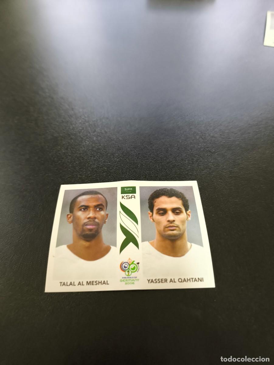 Cromos de F&uacute;tbol: 596 Al Meshal/Al Qahtani ARABIA SAUDI SIN PEGAR PANINI FIFA WORLD CUP MUNDIAL ALEMANIA 2006