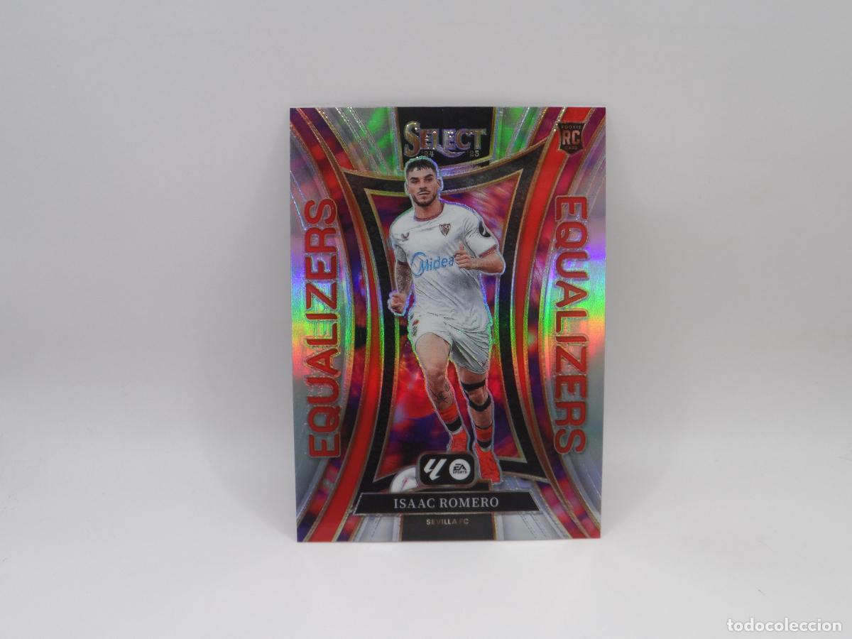Cromos de F&uacute;tbol: 20 ISAAC ROMERO SEVILLA EQUALIZERS PANINI SELECT 2024 2025 24 25 ROOKIE