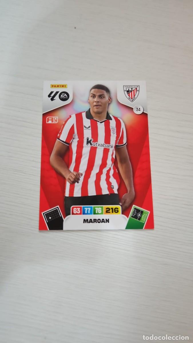 Cromos de F&uacute;tbol: 34 MAROAN ATHLETIC CLUB | ADRENALYN XL LALIGA 2025-26