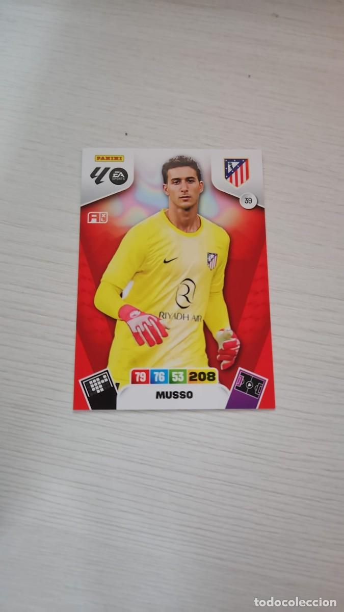 Cromos de F&uacute;tbol: 39 MUSSO ATL&Eacute;TICO DE MADRID | ADRENALYN XL LALIGA 2025-26