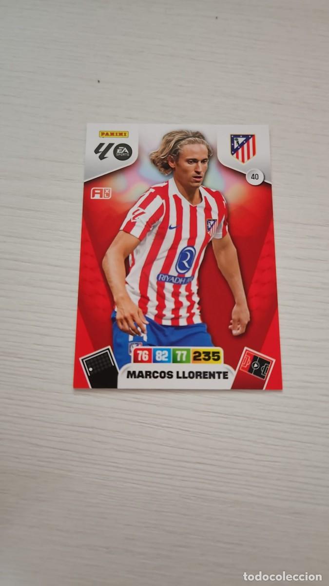 Cromos de F&uacute;tbol: 40 MARCOS LLORENTE ATL&Eacute;TICO DE MADRID | ADRENALYN XL LALIGA 2025-26