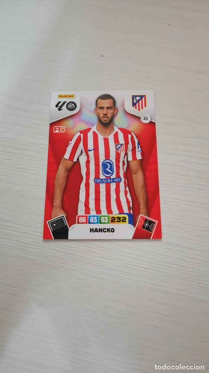 Cromos de F&uacute;tbol: 43 HANCKO ATL&Eacute;TICO DE MADRID | ADRENALYN XL LALIGA 2025-26