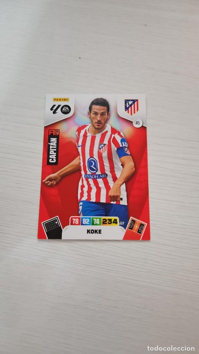 Cromos de F&uacute;tbol: 45 KOKE ATL&Eacute;TICO DE MADRID | ADRENALYN XL LALIGA 2025-26