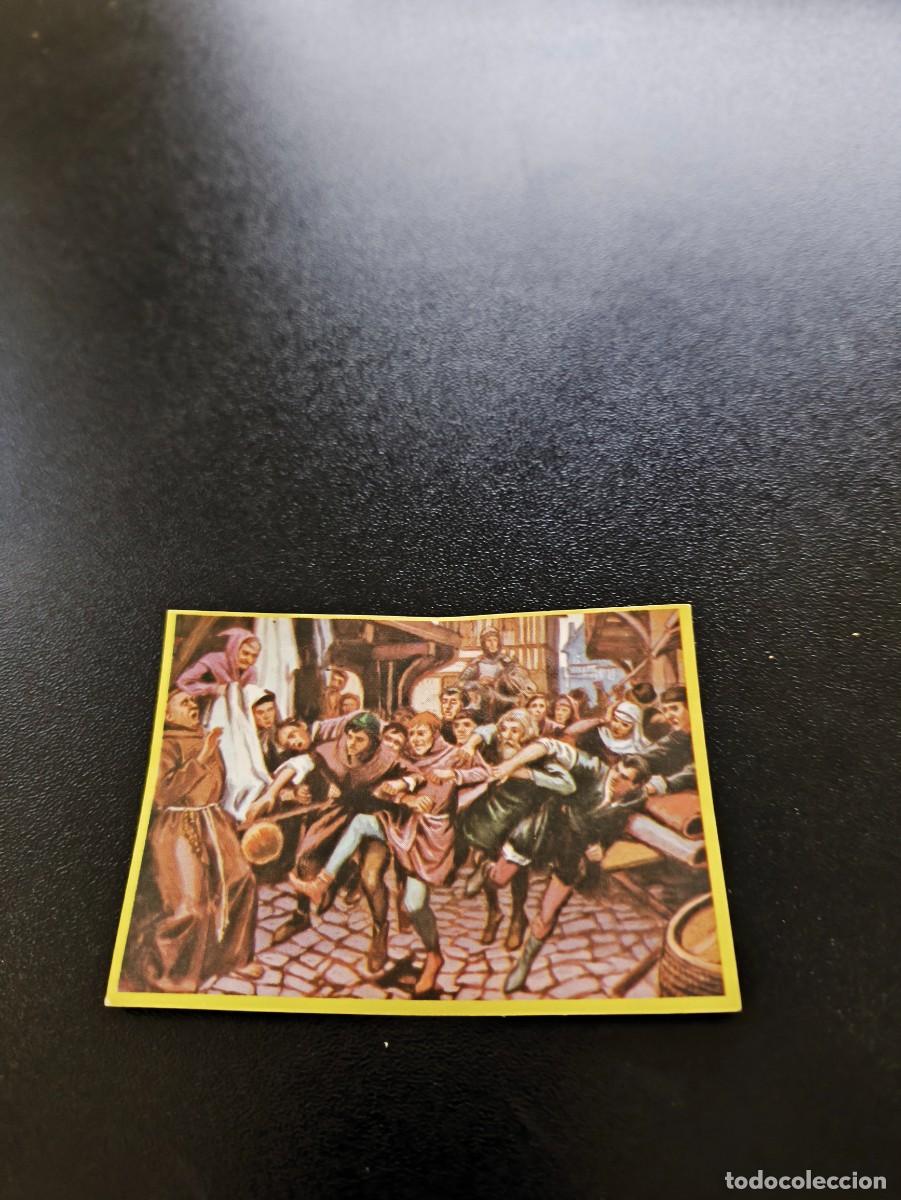 Cromos de F&uacute;tbol: 5 Carlos II introduce el &ldquo;calcio&rdquo; SIN PEGAR DANONE FUTBOL EN ACCION MUNDIAL 1982 82 NO PANINI