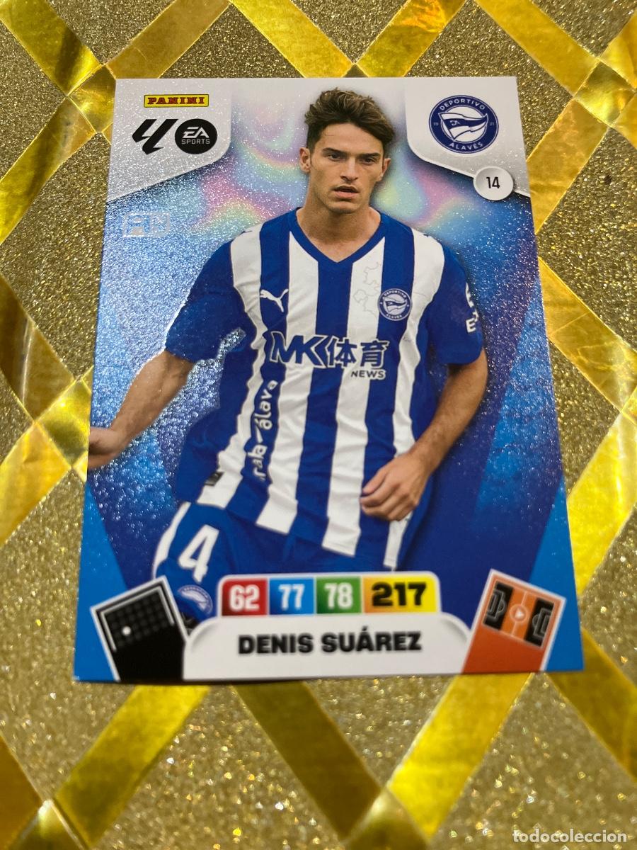 Cromos de F&uacute;tbol: CROMO DE FUTBOL NUMERO 14 DENIS SUAREZ ALAVES ADRENALYN XL 2025 2026 PANINI !