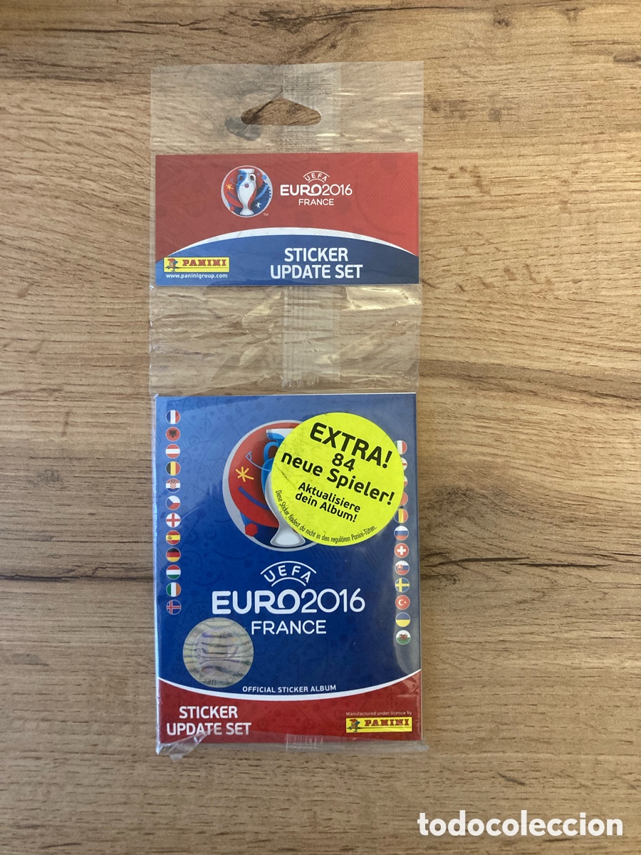 Cromos de F&uacute;tbol: Actualizacion update set Euro France 2016- Panini- precintado