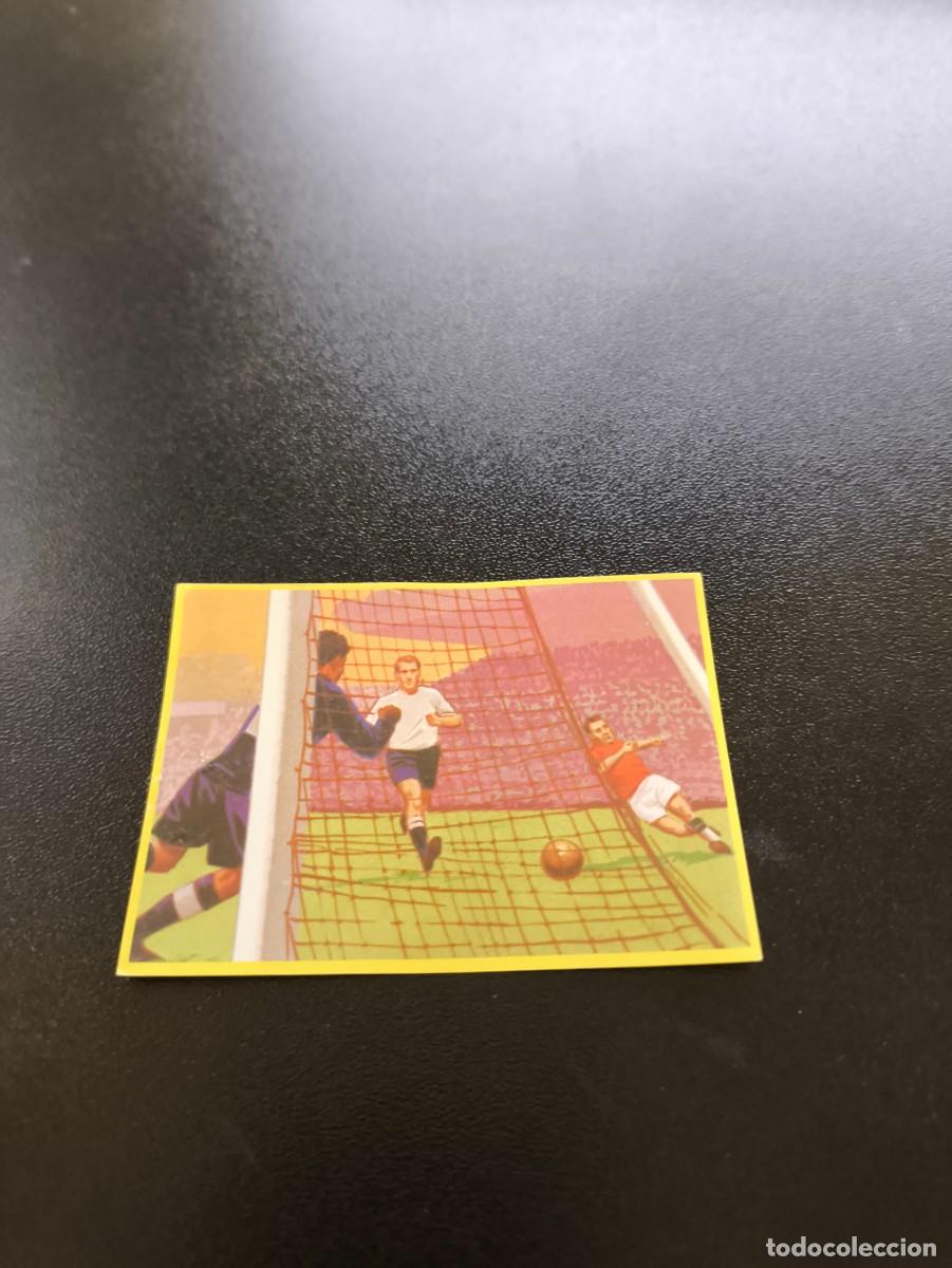 Cromos de F&uacute;tbol: 28 Final de 1954 SIN PEGAR DANONE FUTBOL EN ACCION MUNDIAL 1982 82 NO PANINI