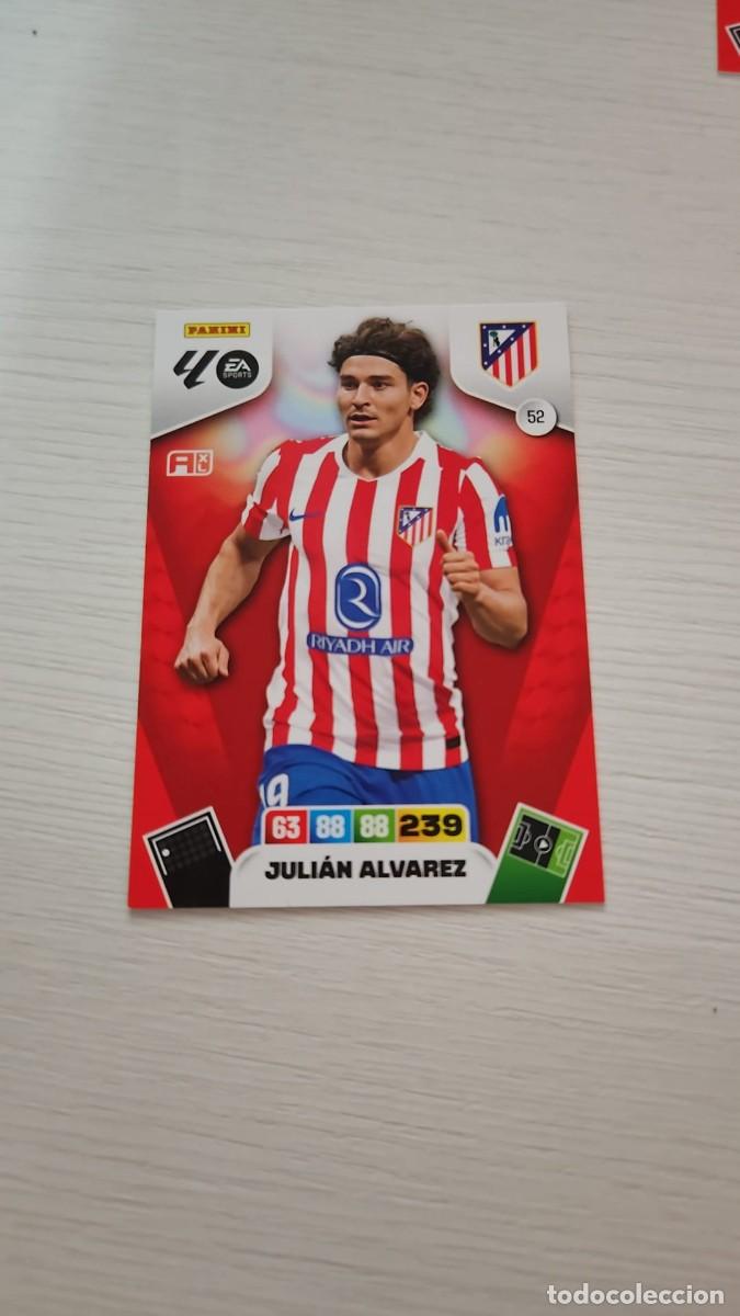 Cromos de F&uacute;tbol: 52 JULI&Aacute;N ALVAREZ ATL&Eacute;TICO DE MADRID | ADRENALYN XL LALIGA 2025-26